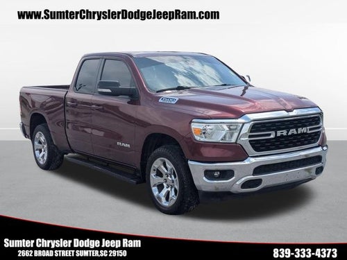 2022 RAM 1500 Big Horn Quad Cab 4x4 6'4' Box