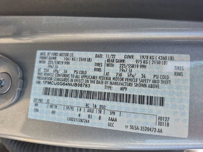 2022 Ford Escape SE