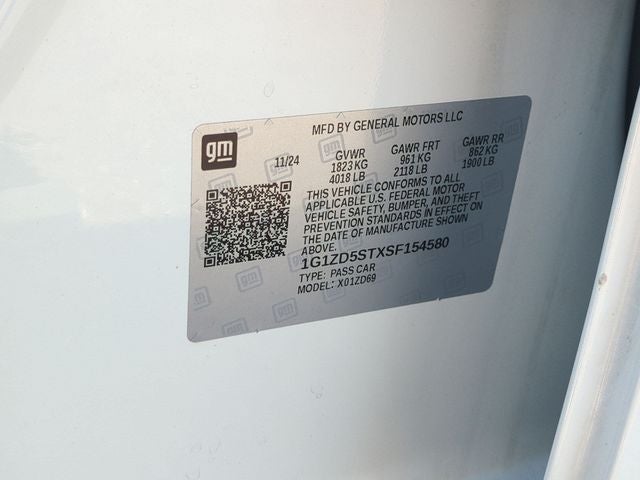 2025 Chevrolet Malibu FWD 1LT