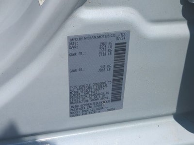 2024 Nissan Altima SR FWD