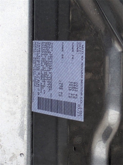 2025 Nissan Altima SR AWD