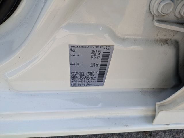 2025 Nissan Altima SV FWD