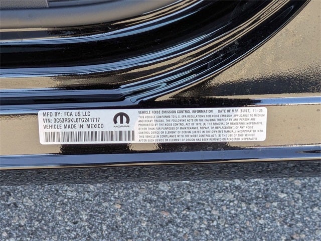 2026 RAM Ram 2500 RAM 2500 LARAMIE CREW CAB 4X4 8' BOX