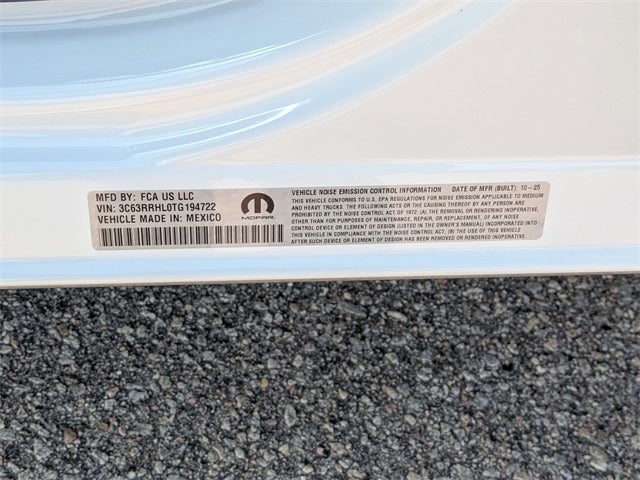 2026 RAM Ram 3500 RAM 3500 BIG HORN CREW CAB 4X4 8' BOX