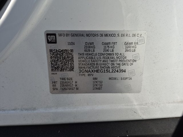 2025 Chevrolet Equinox FWD LT
