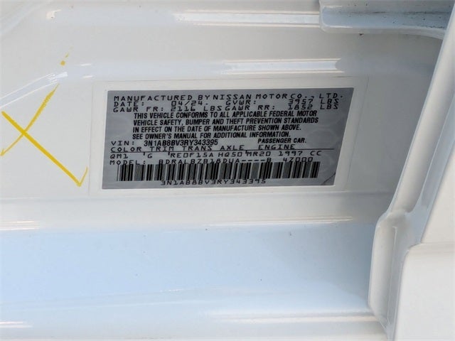 2024 Nissan Sentra S Xtronic CVT