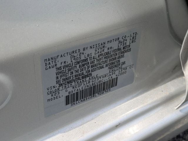 2024 Nissan Versa 1.6 S
