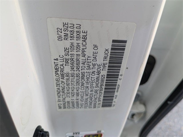 2023 Honda Ridgeline Black Edition