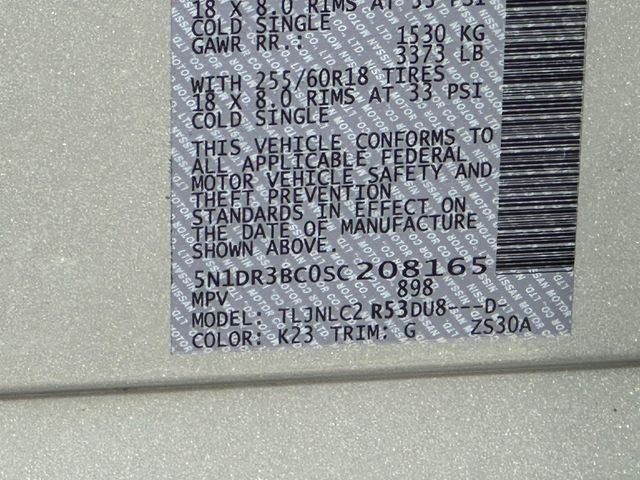 2025 Nissan Pathfinder SV 4WD
