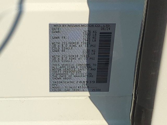 2024 Nissan Pathfinder SL FWD