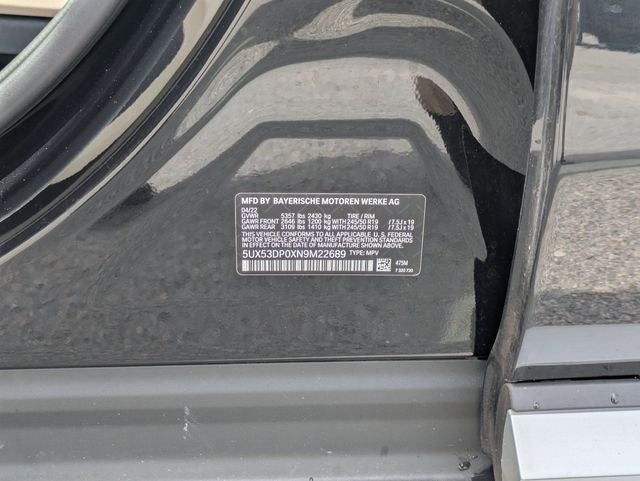 2022 BMW X3 xDrive30i