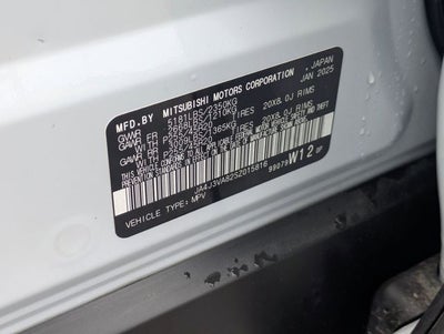 2025 Mitsubishi Outlander SE 2.5 2WD