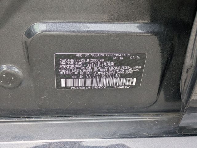 2018 Subaru WRX Base