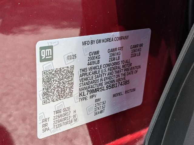 2025 Chevrolet Trailblazer AWD LT