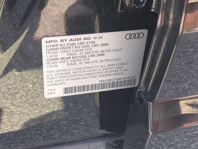 2025 Audi Q3 Premium S Line quattro